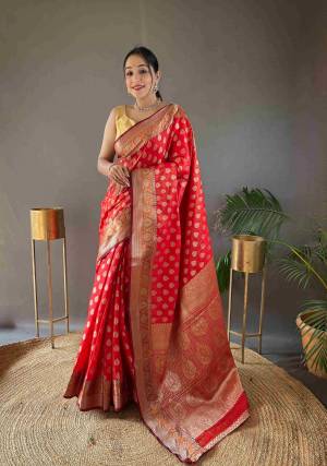 Look Pretty Wearing This Lovely Designer  Saree