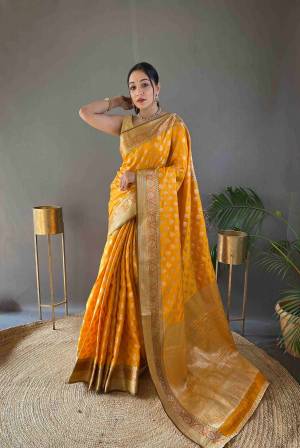 Look Pretty Wearing This Lovely Designer  Saree