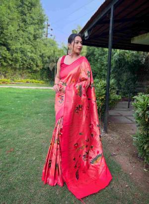 Look Pretty Wearing This Lovely Designer  Saree