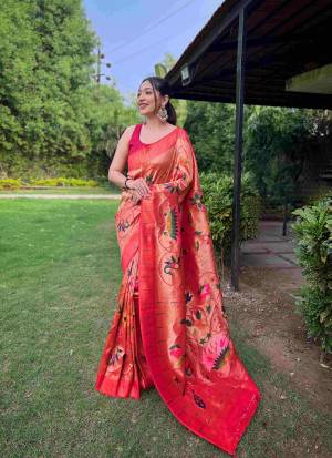 Look Pretty Wearing This Lovely Designer  Saree