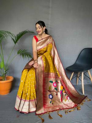 Look Pretty Wearing This Lovely Designer  Saree