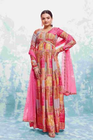 Shine Bright In This Beautiful Designer Readymade  kurti 