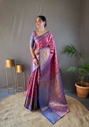 Look Pretty Wearing This Lovely Designer  Saree