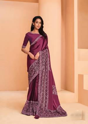 Shine Bright In This Beautiful Designer saree 