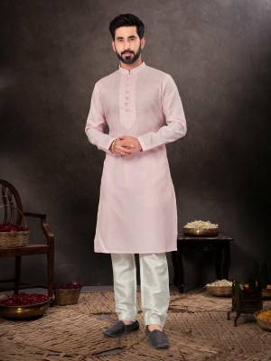 Shine Bright In This Designer Readymade Mens Wear Kurta Here