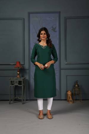 Shine Bright In This Beautiful Designer Readymade  kurti 