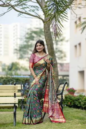 Shine Bright In This Beautiful Designer Readymade  saree 