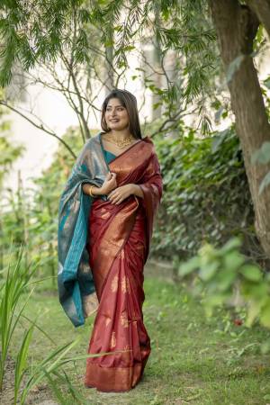 Shine Bright In This Beautiful Designer Readymade  saree 