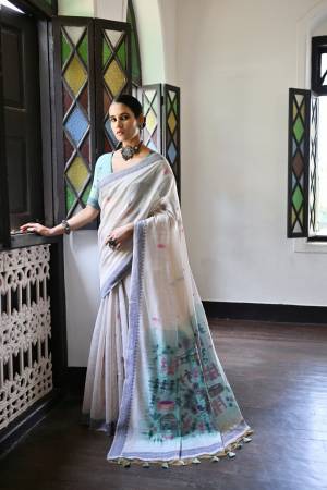 Shine Bright In This Beautiful Designer Readymade  saree 