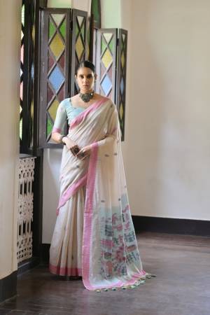 Shine Bright In This Beautiful Designer Readymade  saree 