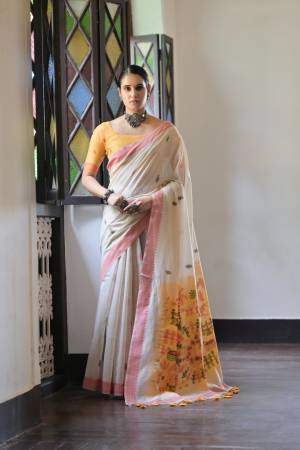 Shine Bright In This Beautiful Designer Readymade  saree 