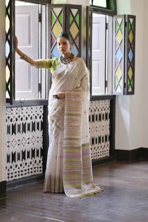 Shine Bright In This Beautiful Designer Readymade  saree 