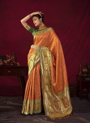 Shine Bright In This Beautiful Designer Readymade  saree 