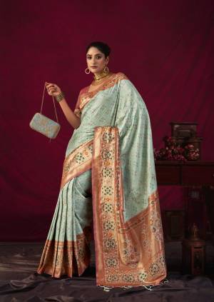 Shine Bright In This Beautiful Designer Readymade  saree 