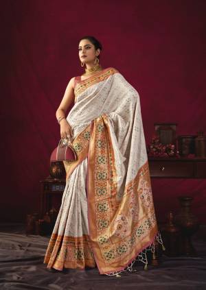 Shine Bright In This Beautiful Designer Readymade  saree 