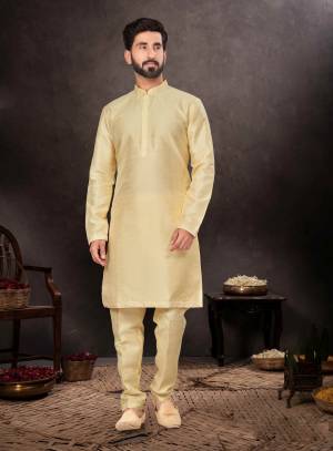 Shine Bright In This Designer Readymade Mens Wear Kurta Here