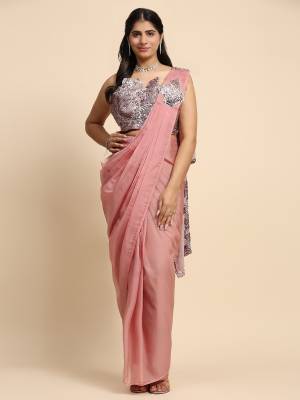 Look Pretty Wearing This Lovely Designer  Saree