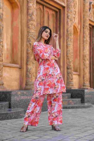 Shine Bright In This Beautiful Designer Readymade  kurti 