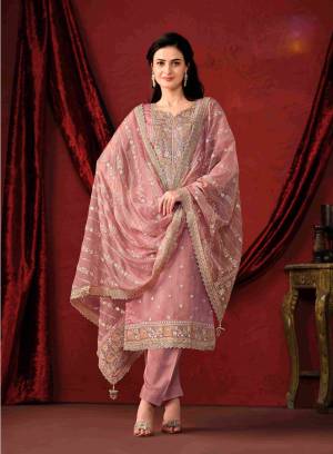 Shine Bright In This Beautiful  Designer  Semistiched  Suit Collection