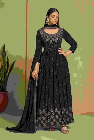 Look Pretty Wearing This Lovely Designer Readymade  Gown Here