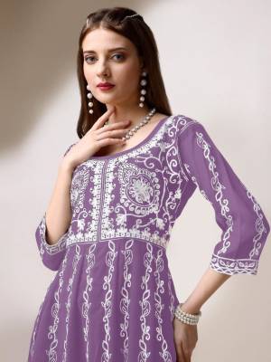 Shine Bright In This Beautiful Designer Readymade  kurti 