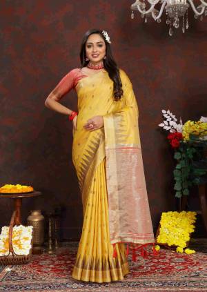 Look Pretty Wearing This Lovely Designer  Saree