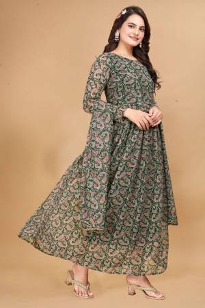 Look Pretty Wearing This Lovely Designer Readymade  Gown Here