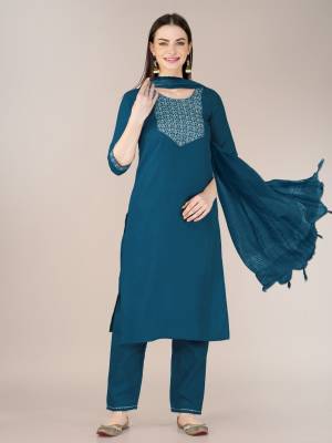 Shine Bright In This Beautiful  Designer  Readymade  Suit Collection