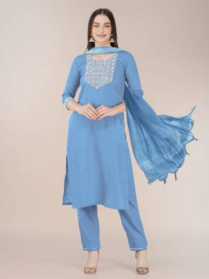 Shine Bright In This Beautiful  Designer  Readymade  Suit Collection