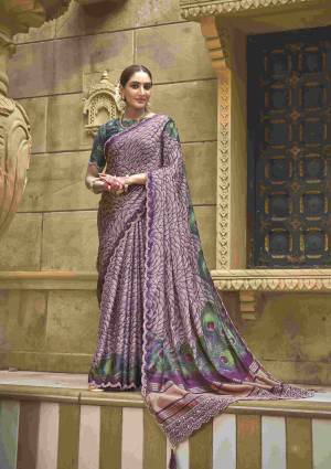 Look Pretty Wearing This Lovely Designer  Saree