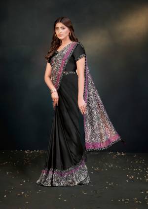 Look Pretty Wearing This Lovely Designer  Saree