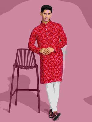 Shine Bright In This Designer Readymade Mens Wear Kurta Here