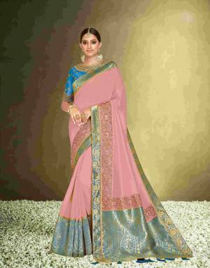 Look Pretty Wearing This Lovely Designer  Saree