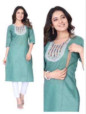 Shine Bright In This Beautiful Designer Readymade  kurti 