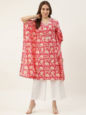 Shine Bright In This Beautiful Designer Readymade  kurti 