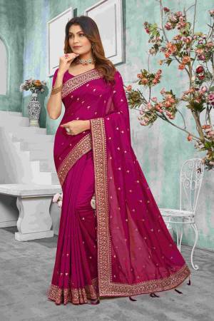 Look Pretty Wearing This Lovely Designer   Saree