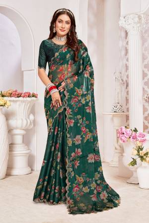 Shine Bright In This Beautiful Designer saree 