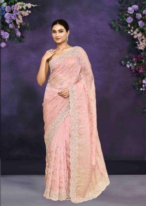 Look Pretty Wearing This Lovely Designer  Readymade  Saree