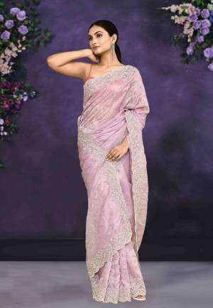 Look Pretty Wearing This Lovely Designer  Readymade  Saree