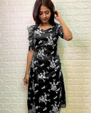 Shine Bright In This Beautiful Designer Readymade  kurti 