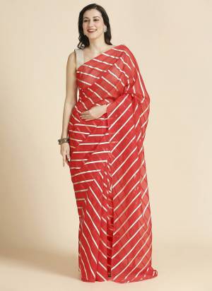 Look Pretty Wearing This Lovely Designer  Saree