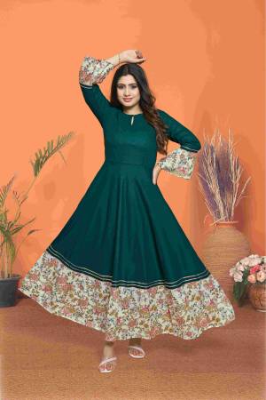 Shine Bright In This Beautiful Designer Readymade  kurti 