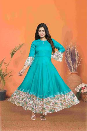 Shine Bright In This Beautiful Designer Readymade  kurti 