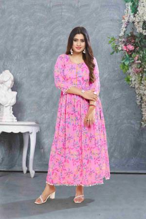 Shine Bright In This Beautiful Designer Readymade  kurti 