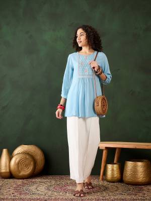 Shine Bright In This Beautiful Designer Readymade  kurti 