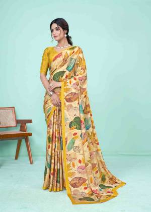 Look Pretty Wearing This Lovely Designer  Saree