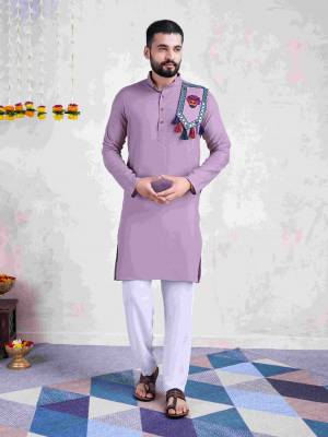 Shine Bright In This  Designer Readymade Mens Wear Kurta Here