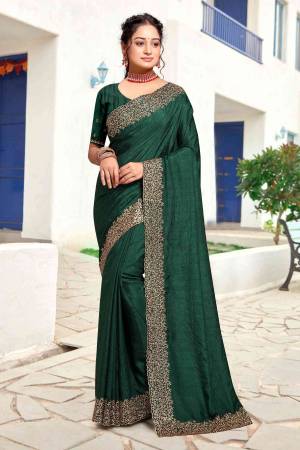 Look Pretty Wearing This Lovely Designer  Saree