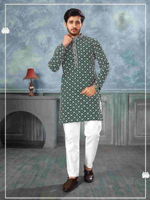 Shine Bright In This  Designer Readymade Mens Wear Kurta Here