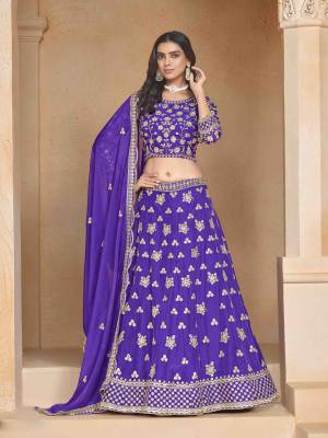 Shine Bright In This Beautiful Designer Lehenga